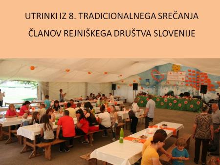 8. srečanje članov Rejniškega društva Slovenije 1